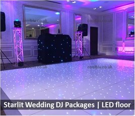Rockliffe Hall | Wedding DJ Packages | Starlit Dance floor | Darlington