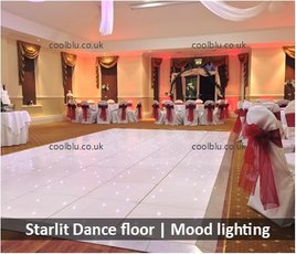 Solberge Hall | Wedding Dance floor | White LED Dance floor | Northallerton