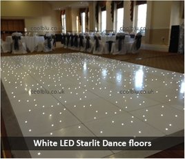 Solberge Hall | Wedding Dance floor | White LED Dance floor | Northallerton