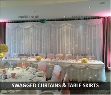 Starlit Draping | Wall Draping | Partition Draping |  LED Wedding Dance floor | Mood Lighting | North East | Middlesbrough