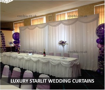 Starlit Draping | Wall Draping | Partition Draping |  LED Wedding Dance floor | Mood Lighting | North East | Middlesbrough