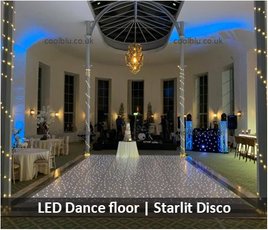 Wynyard Hall Hotel | Starlight Dance floor | Wedding DJ | Mood lighting